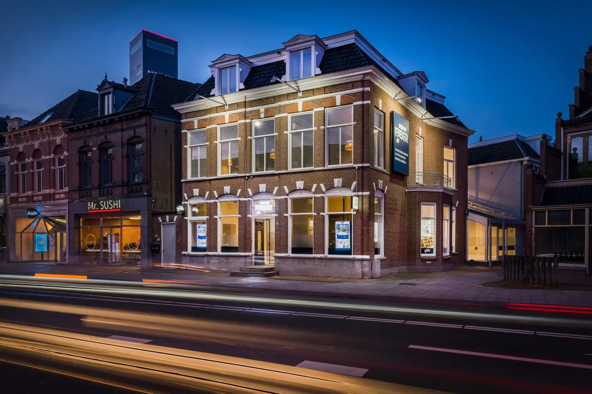 Het kantoorpand in Leeuwarden